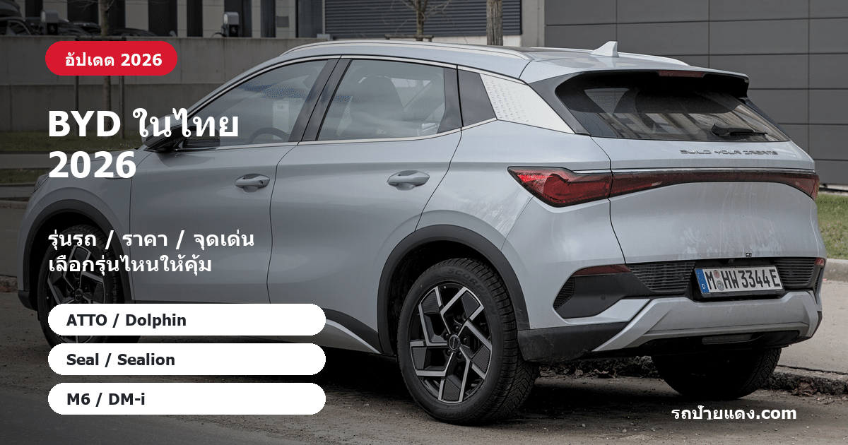 BYD ในไทย 2026 ภาพหน้าปก
