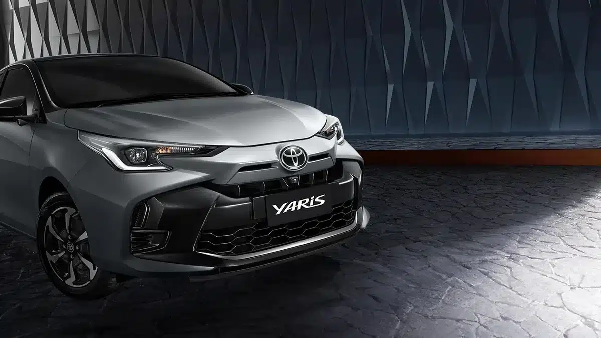 Toyota Yaris แฮทช์แบ็กมุมเฉียงจากภาพโตโยต้าไทย